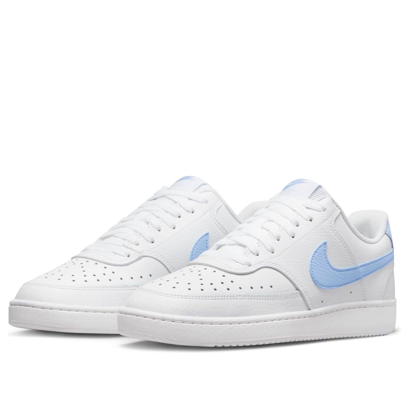 (WMNS) Nike Court Vision Low 'White Royal Tint' CD5434-115