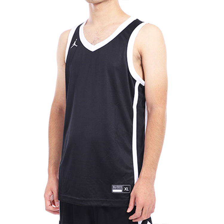Air Jordan Basketball Sports Sleeveless Vest Black White AR4320-012