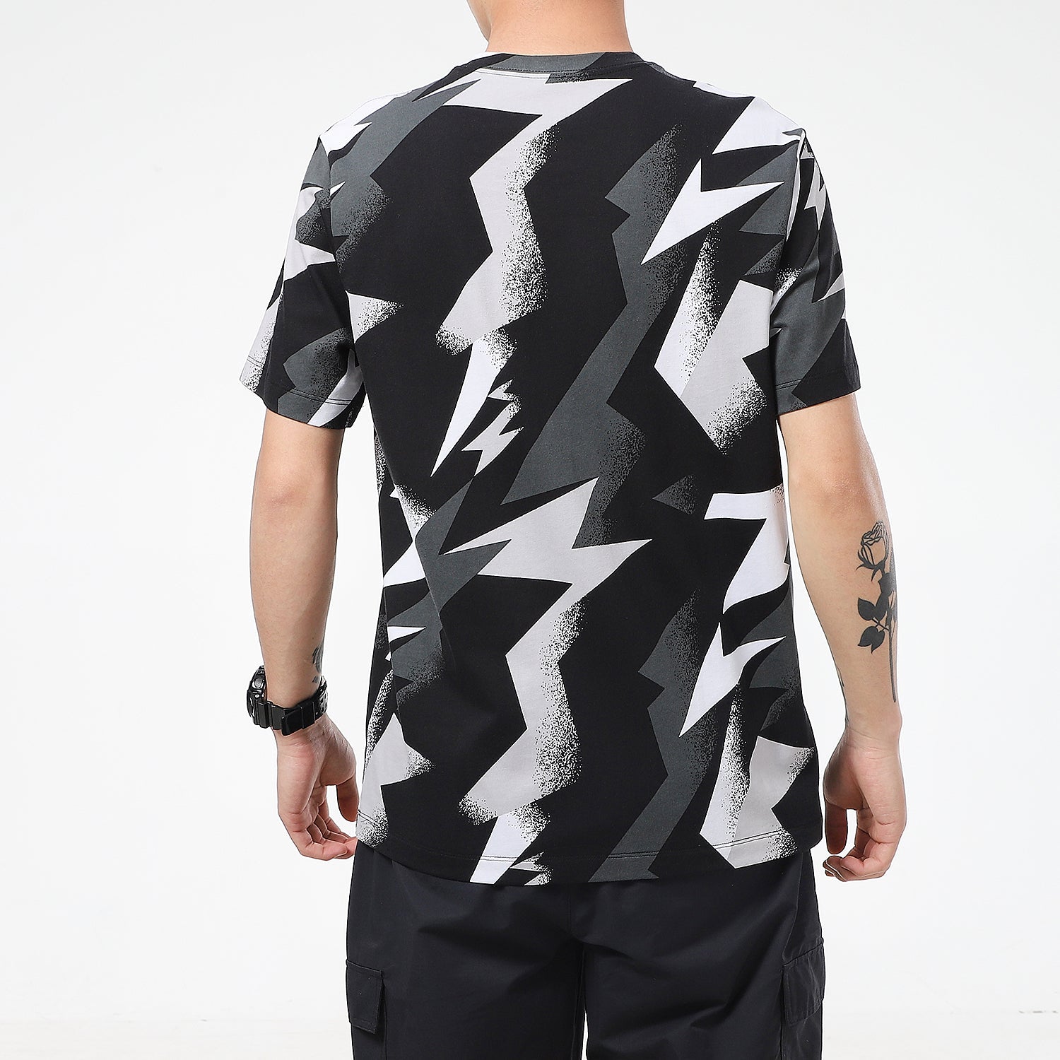 Air Jordan Breathable Casual Round Neck Short Sleeve Black DB1554-010