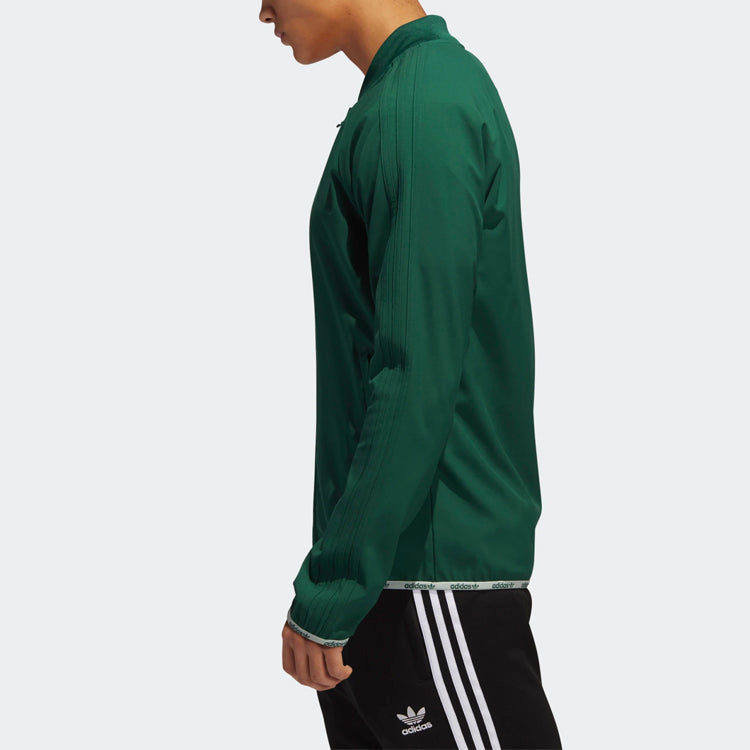 adidas originals Wntrzd Tt Embroidered Logo Blazer Jacket For Men Green GC9999