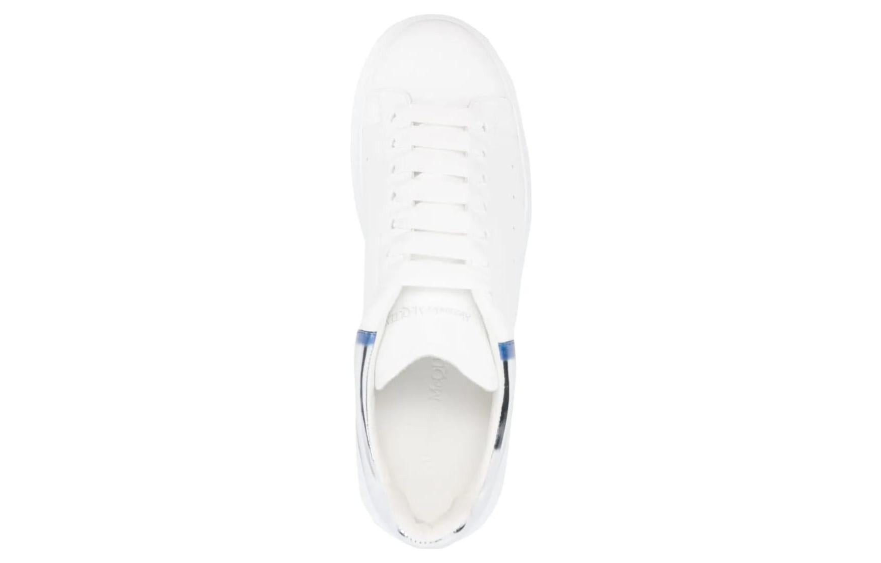 Alexander McQueen Oversized Sneakers 'White Black Blue' 750335WIDJN8711