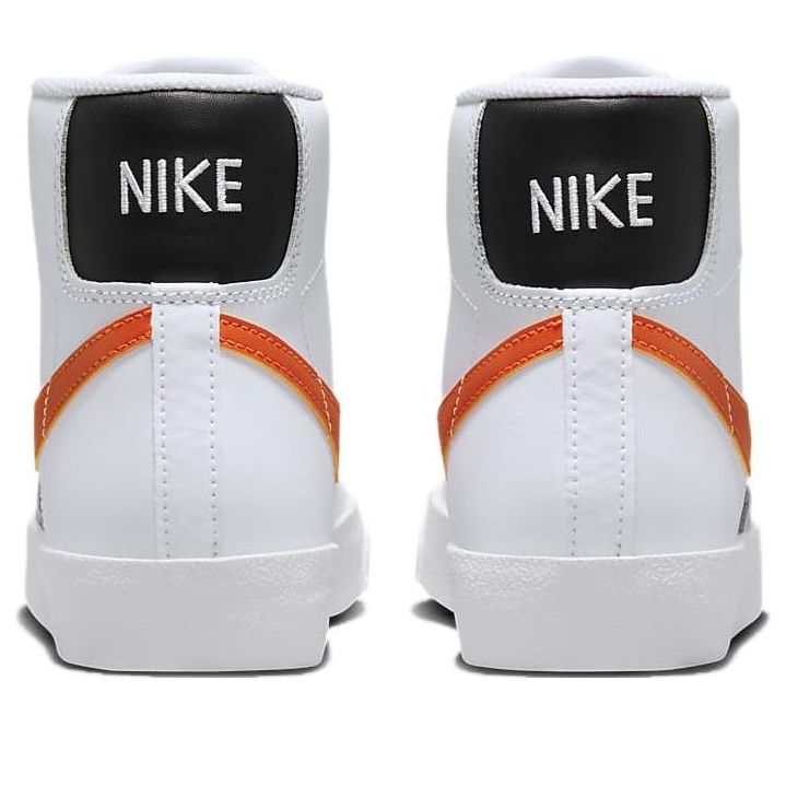 (GS) Nike Blazer Mid '77 'White Safety Orange' DA4086-111