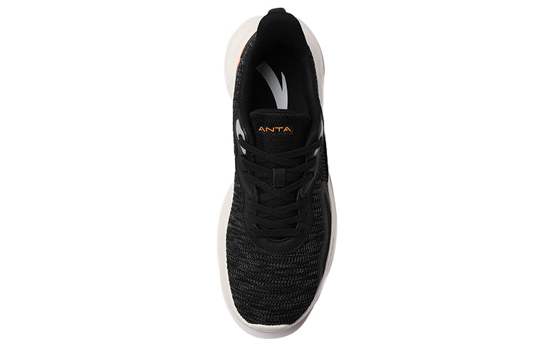 ANTA Running Series Sneakers 'Black Orange' 112045574-1
