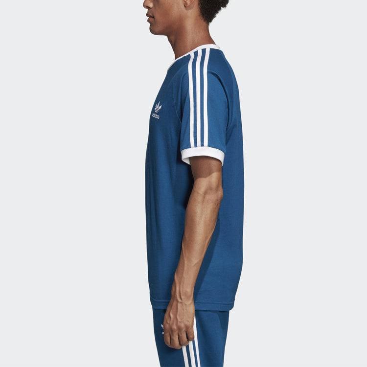 adidas originals Minimalistic Round Neck Sports Royal blue DV1564