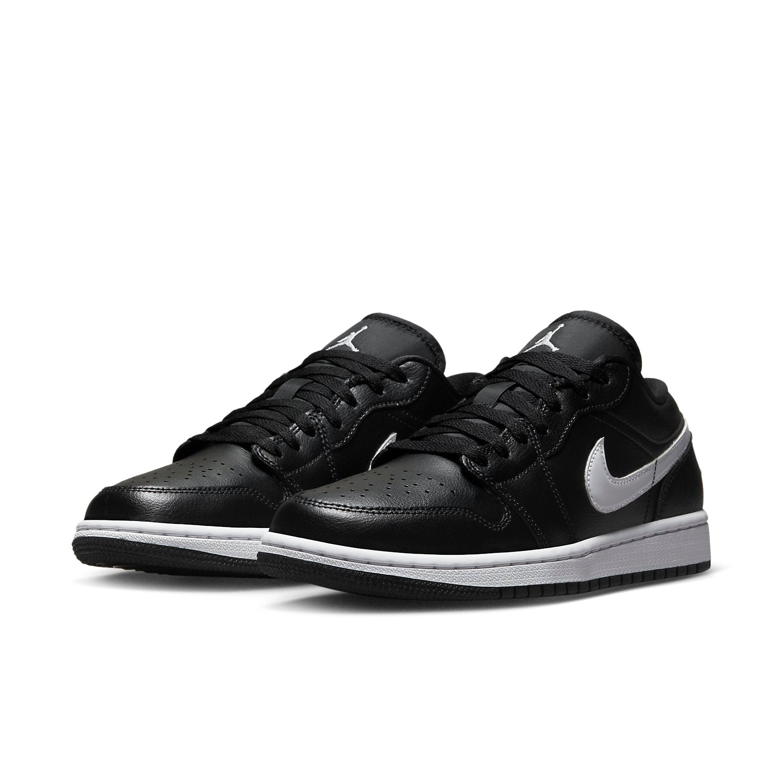 (WMNS) Air Jordan 1 Low 'Black White' DV0990-001