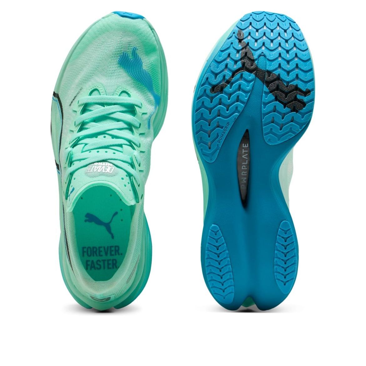 (WMNS) PUMA Deviate Nitro Elite 3 'Mint Melt Speed Blue' 309810-07