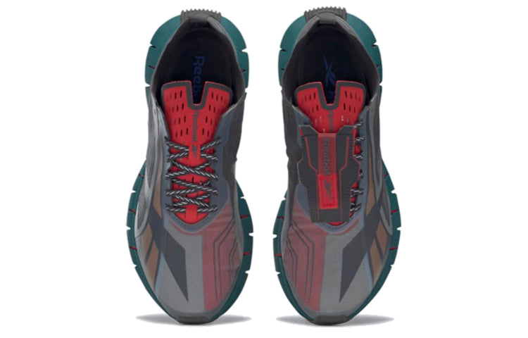 Reebok Zig 3D Storm Gray Green FX7631