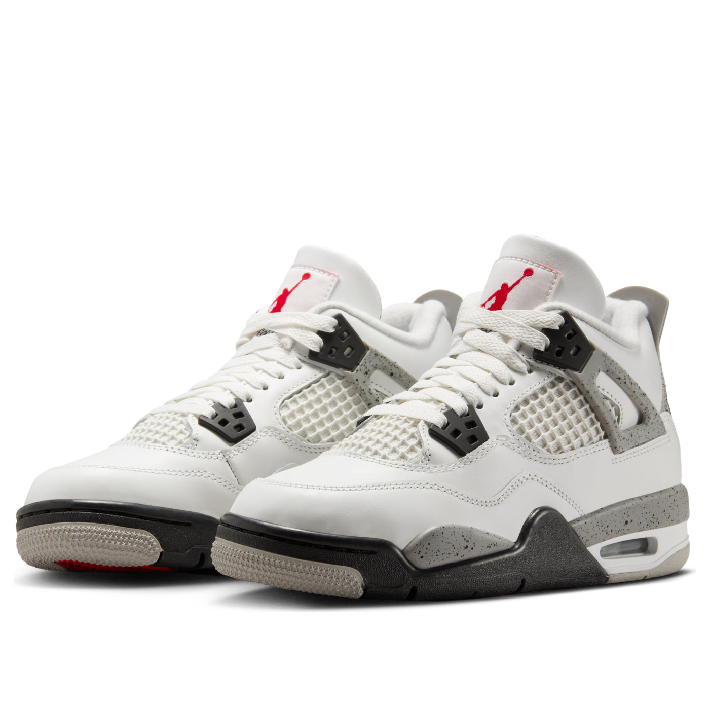 (GS) Air Jordan 4 Retro 'White Cement' 2025 IB4171-100