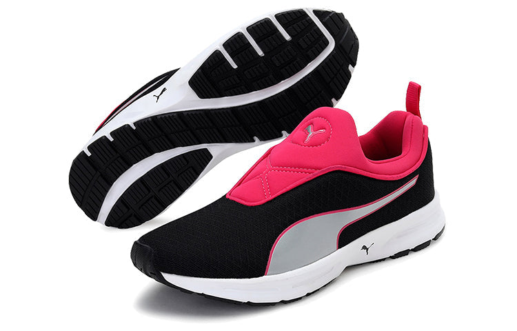 (WMNS) PUMA Burst Slipon Idp Low Top Black/Pink/White 189786-09