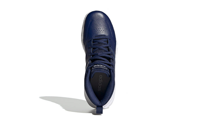 (GS) adidas OwnTheGame Wide 'Dark Blue White' EF0307