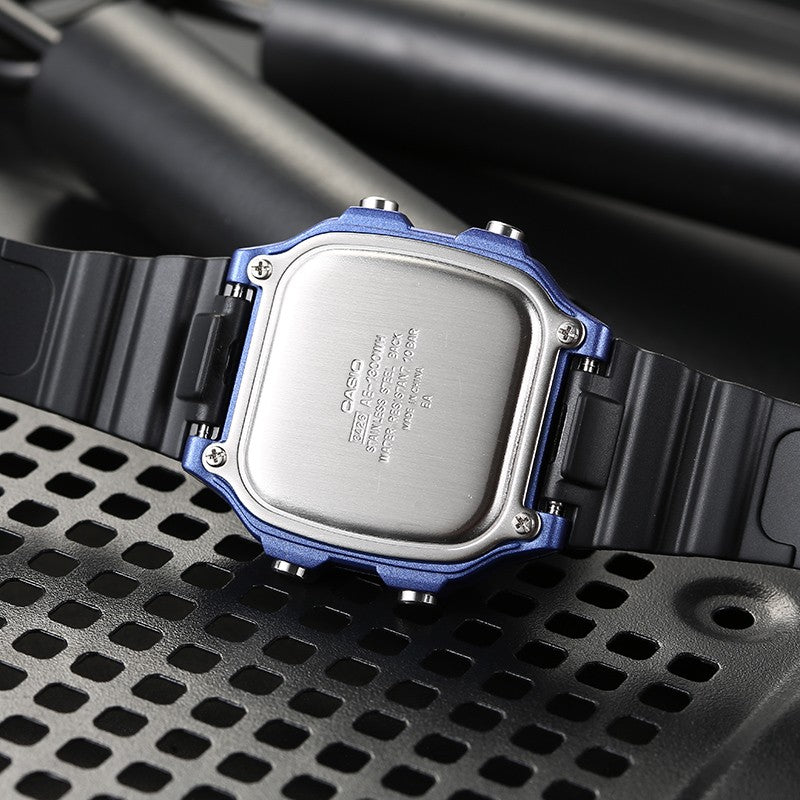 CASIO Waterproof Sports Shockproof Mens Black/Blue Digital AE-1300WH-2A