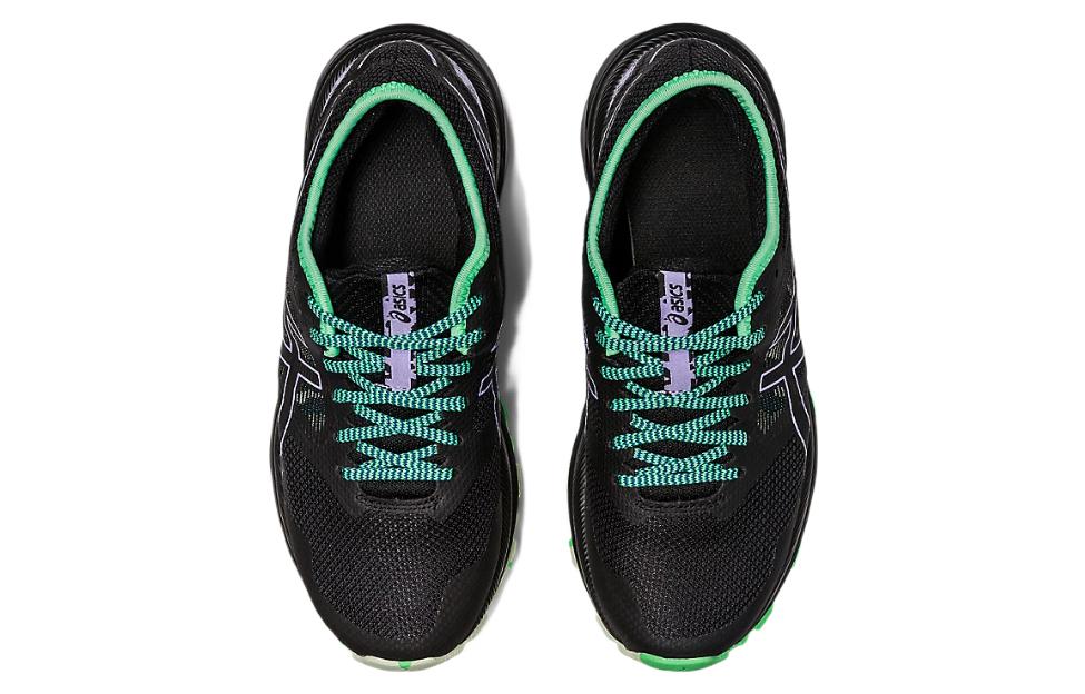 (WMNS) ASICS Gel-Excite Trail 'Black Green Purple' 1012B051-008