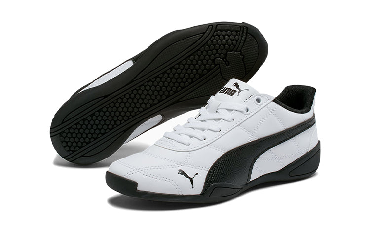 (GS) PUMA Tune Cat 3 Low Top White/Black 361208-01