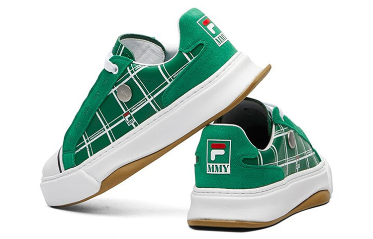 (WMNS) Fila Fusion Canvas Shoes 'Amazon Green' T12W115112FAM
