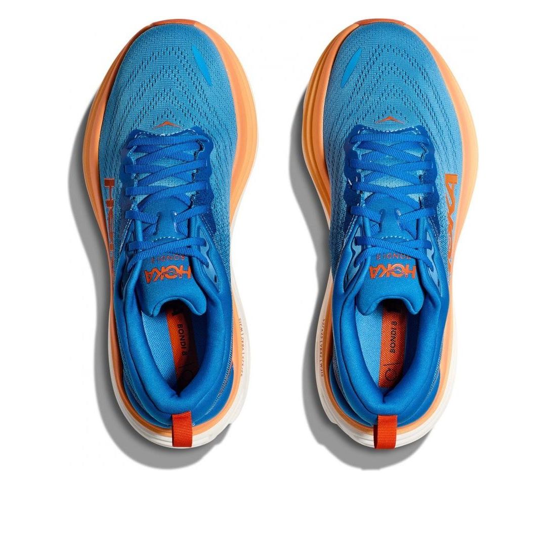 HOKA ONE ONE Bondi 8 WIDE 'Coastal Sky Vibrant Orange' 1127953-CSVO