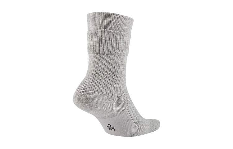 Nike Courtside Los Angeles Lakers Soft Knit Sports Socks Couple Style One Pair dark grey Gray CK6901-063