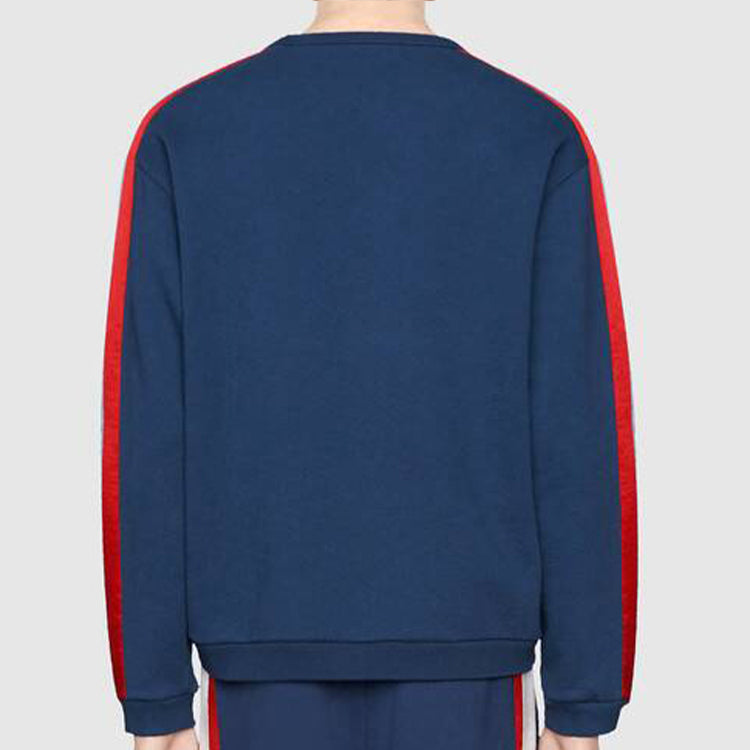 Gucci GG Star Design Crewneck Sweatshirt 'Blue' 576065-XJBBQ-4429