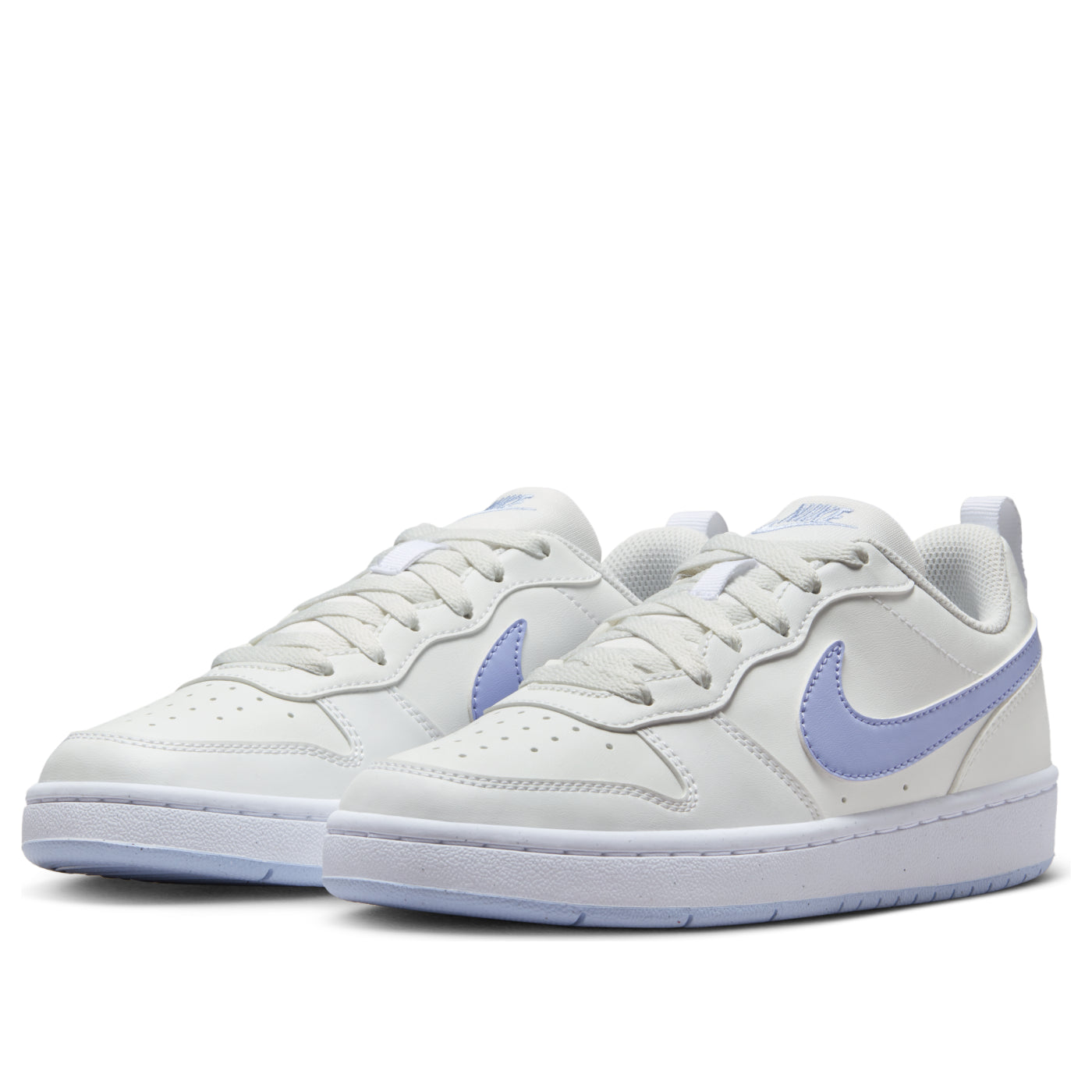 (GS) Nike Court Borough Low Recraft 'Summit White Cobalt Bliss' DV5456-103