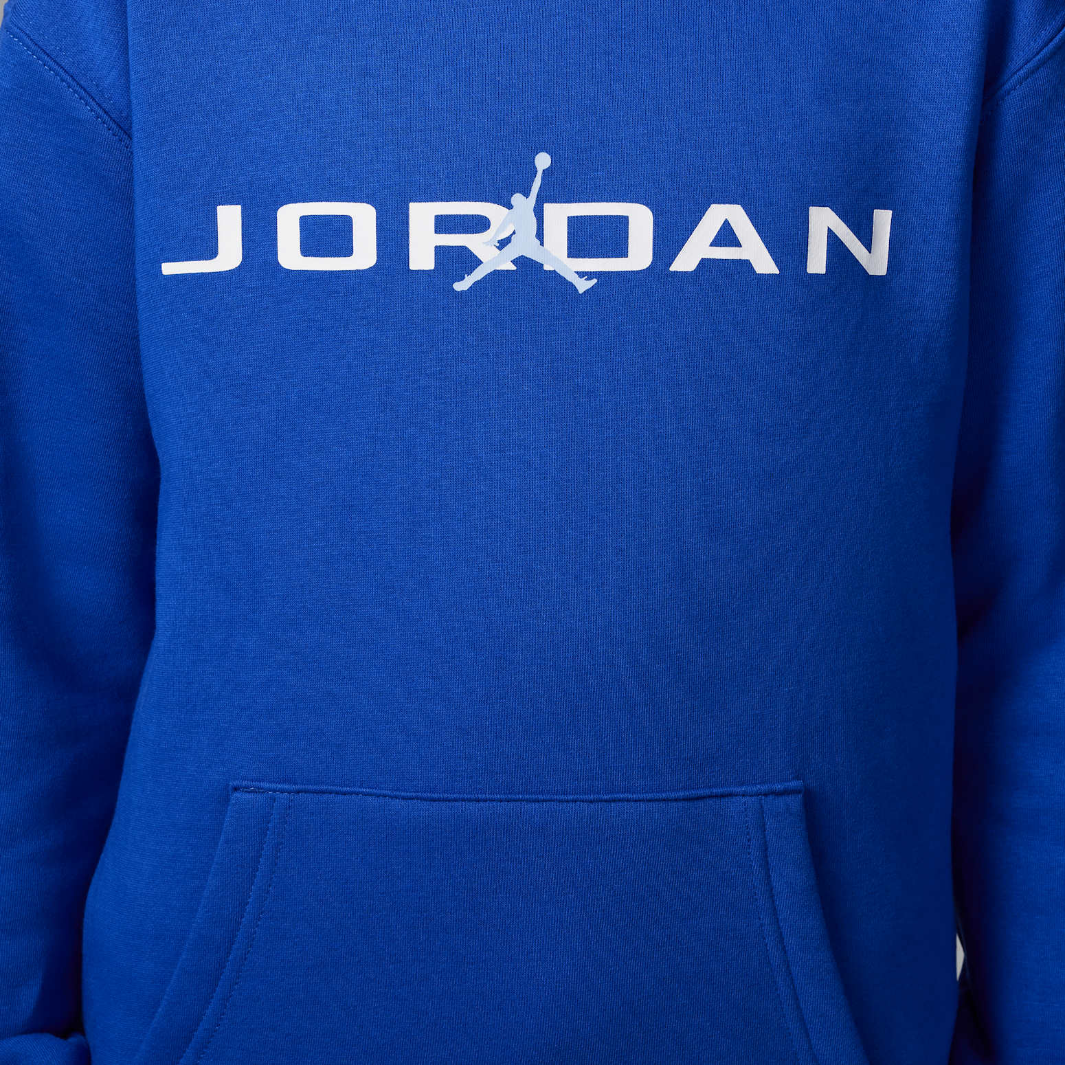 (GS) Air Jordan Baseline Pullover Hoodie 'Blue' 95D665-B5K