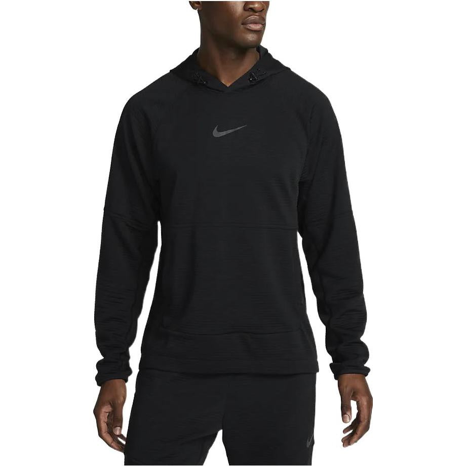 Nike Pro Dri-FIT Fleece Fitness Pullover 'Black' DV9821-010