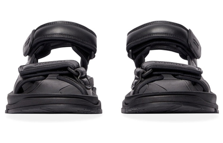 Balenciaga Tourist Sandals 'Black Technical Material' 738613W2CDA1000
