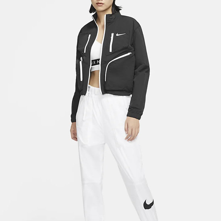 (WMNS) Nike Sportswear Tech Pack Woven Jacket Black CU6037-010