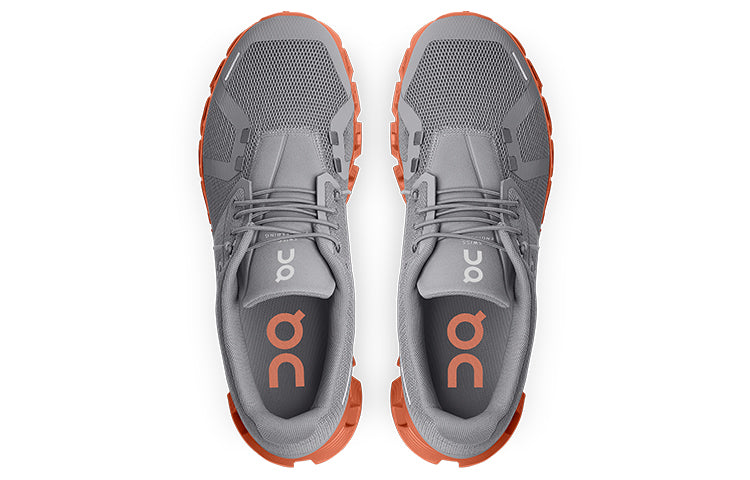 On Running Cloud 5 'Zinc Grey Canyon Orange' 59.98888