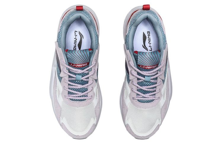 (WMNS) Li-Ning Glory 'White Purple Blue' AGCQ172-3