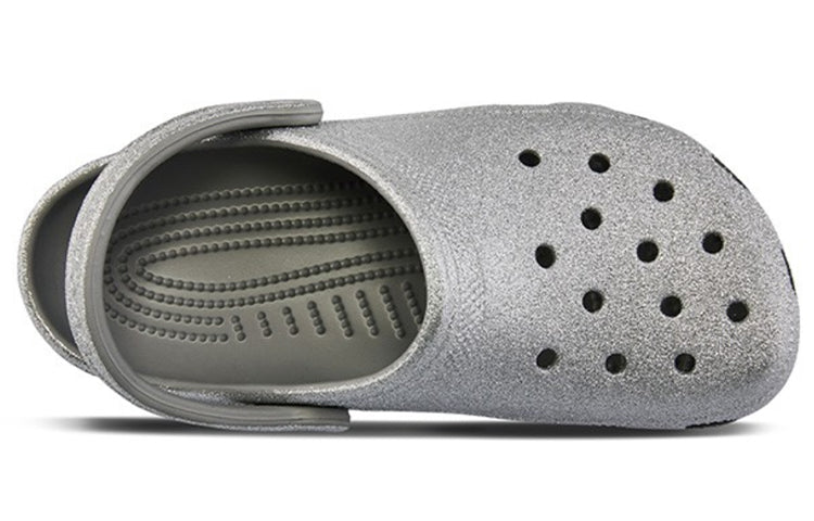(WMNS) Crocs Classic Clog Crocs Silver Sandals 205942-040