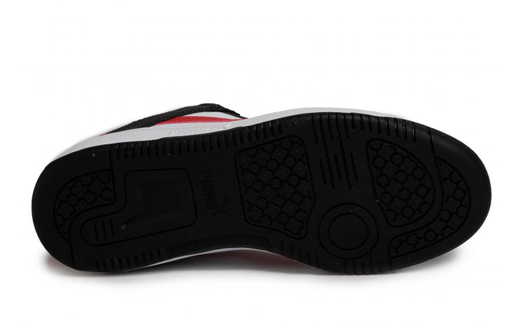 (GS) PUMA Rebound Layup Low SL Jr Sneakers Red/Black 370490-07