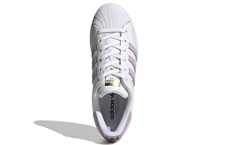 (WMNS) adidas originals Superstar 'White Purple' FW3567