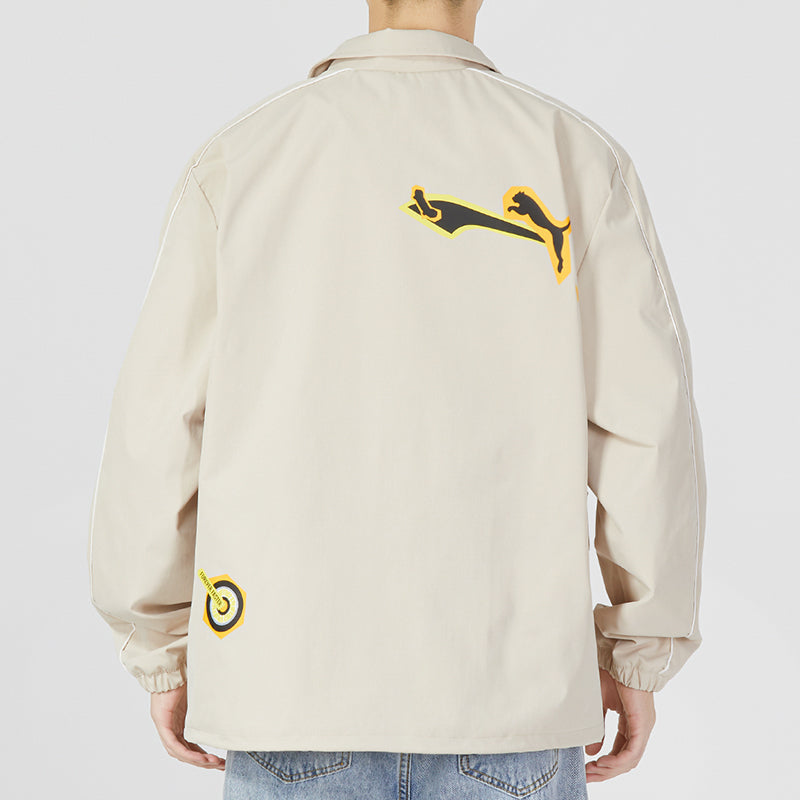 PUMA Classics Street Sport Woven Jacket 'Beige' 539969-88
