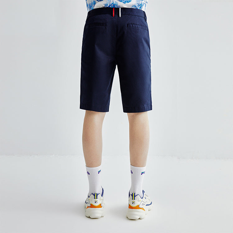 FILA Knit Casual Breathable Shorts Blue F11M021802F-NV