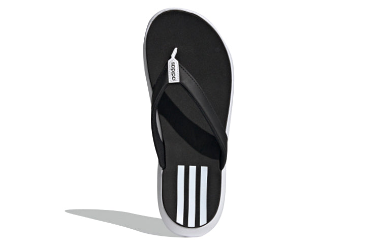 (WMNS) adidas Comfort Flip Flop 'White Black' FY8656