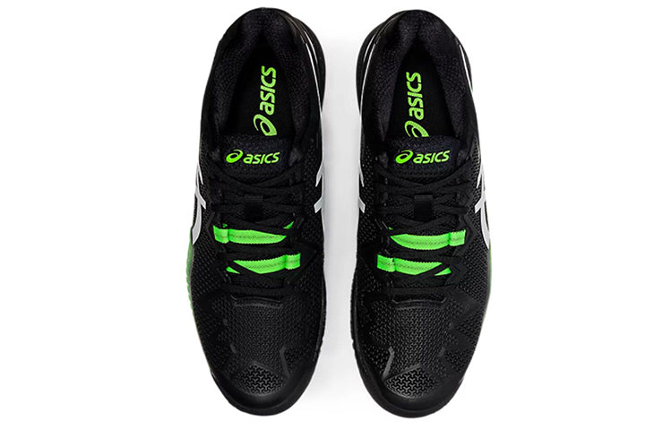 ASICS Gel-Resolution 8 'Black Green Gecko' 1041A076-003