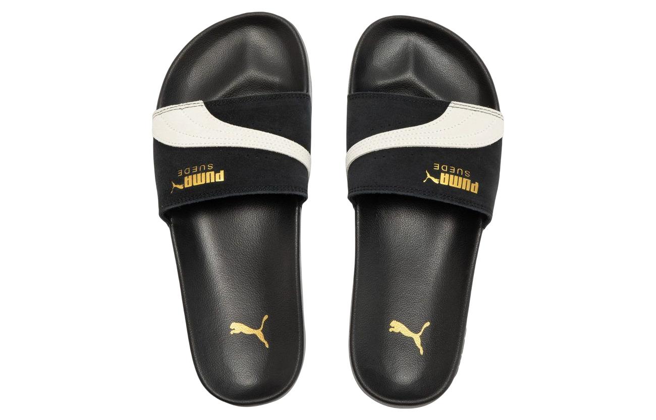 PUMA Lead Cat 2.0 Suede OG Slide 'Black White' 389117-01