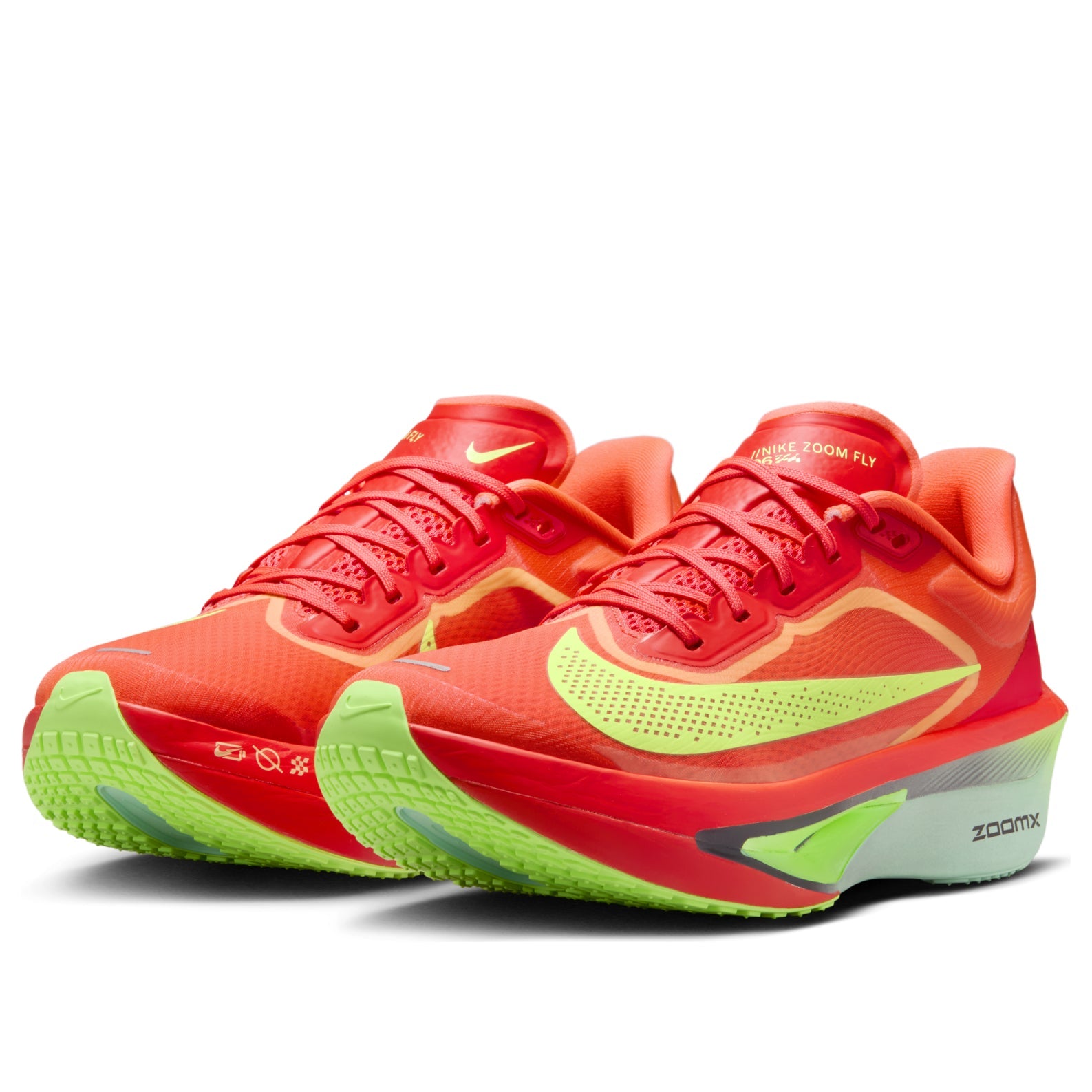 (WMNS) Nike Zoom Fly 6 'Bright Crimson Lime Blast Mint Foam' FN8455-601