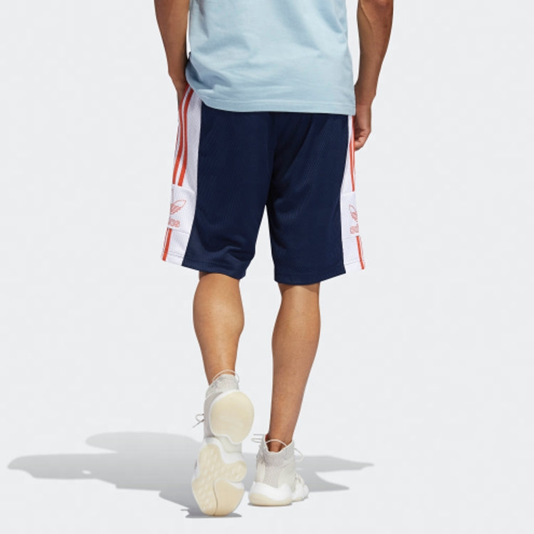 Men's adidas originals Breathable Mesh Casual Navy Blue Shorts DV3186