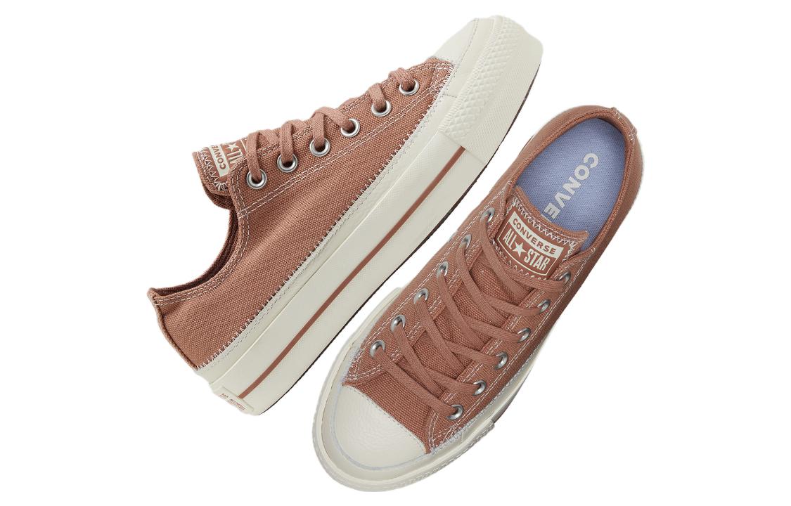 (WMNS) Converse Chuck Taylor All Star Lift 'Taupe Red' A05249C