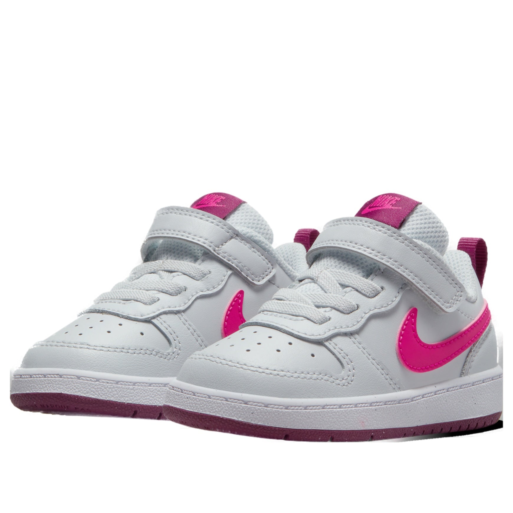(TD) Nike Court Borough Low 2 'Pure Platinum' BQ5453-015