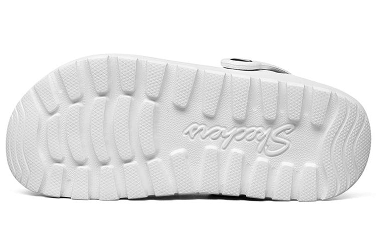 (WMNS) Skechers Footsteps Clogs 'White' 111070-WHT