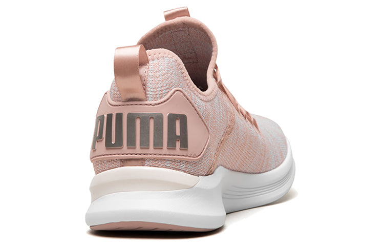 (WMNS) PUMA Ignite evoKNIT Satin EP Pink/White 190959-02