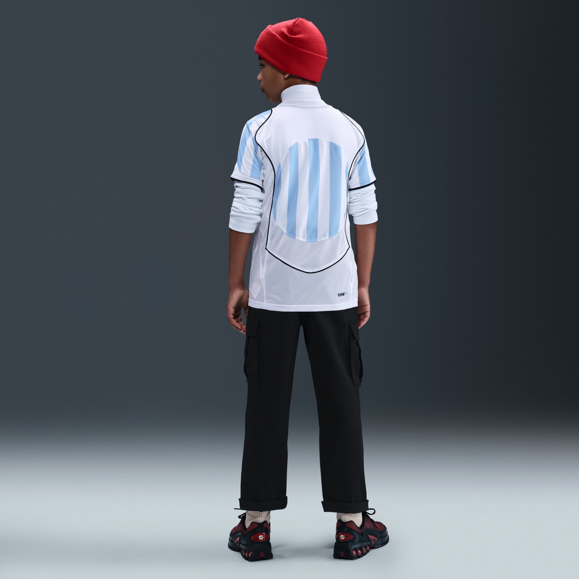 (GS) Nike Total 90 Dri-Fit Soccer Jersey 'Psychic Blue' II9784-422