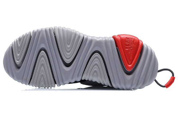 Li-Ning WuKong Ace Low Paris Fashion Week 'Black Grey Red' AGLP111-8