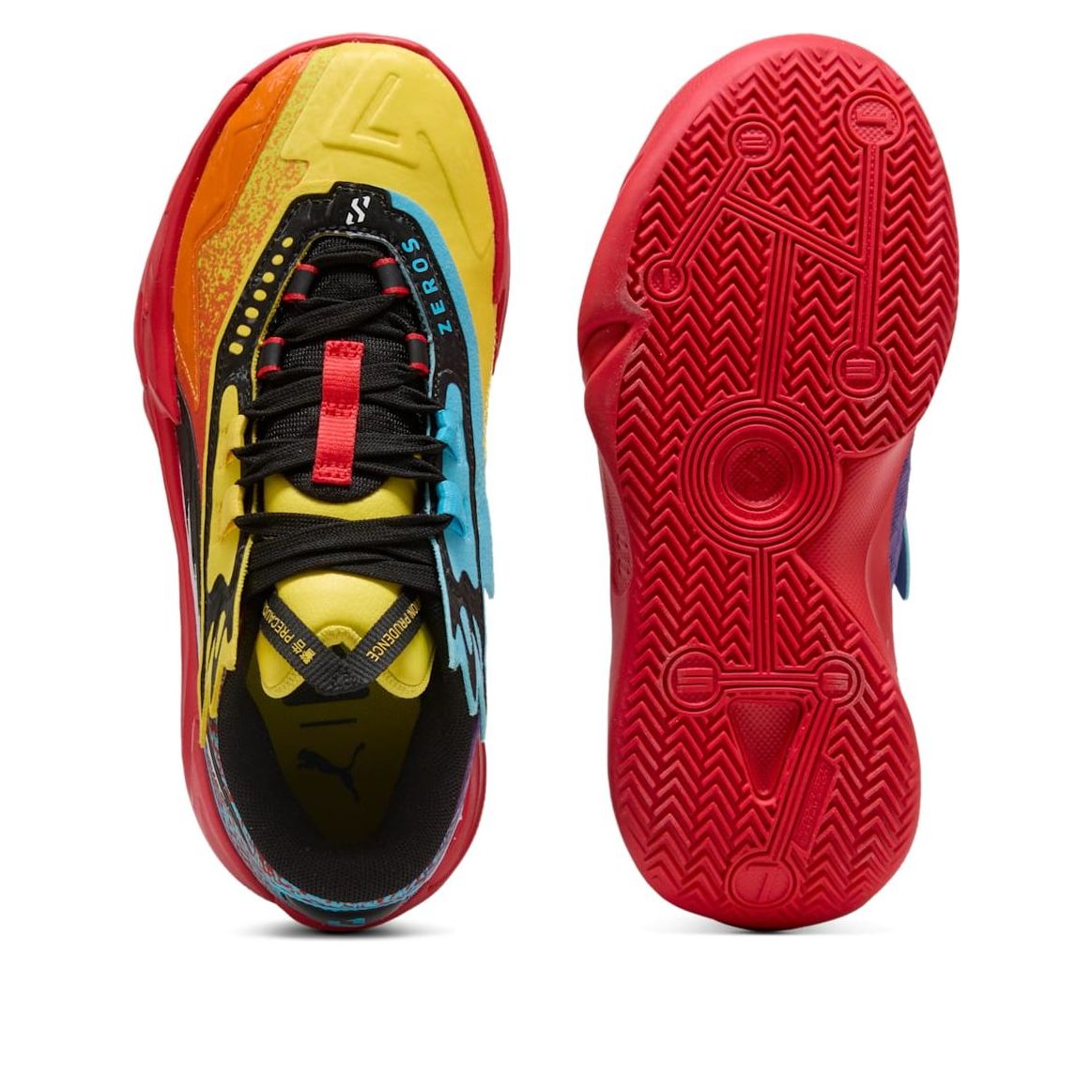 (GS) PUMA Scoot Zeros 2 'Caution' 311359-01
