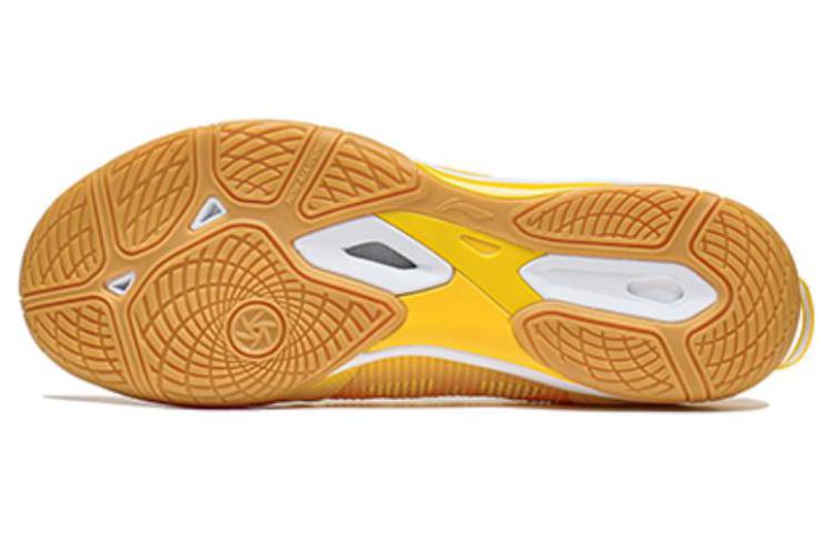 Li-Ning Mage Pro Table Tennis Shoes 'Yellow White' APPT003-5