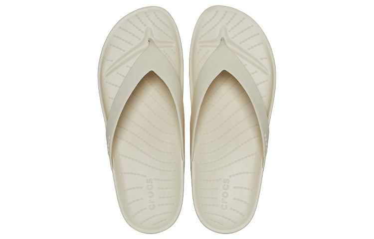(WMNS) Crocs Splash Flip 'Bone' 208218-2Y2