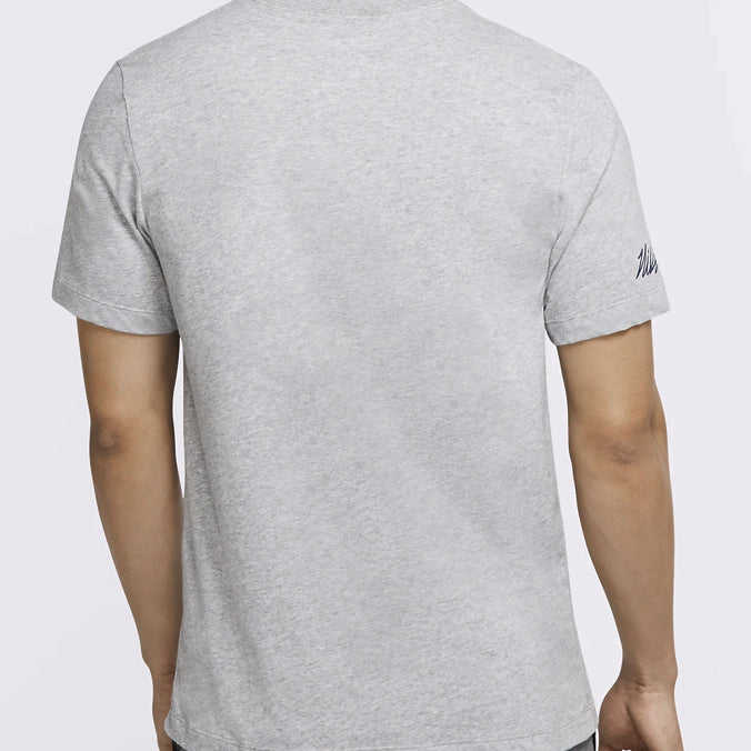 Men's Nike Dri-FIT 4 Round Neck Short Sleeve Gray T-Shirt CT6465-063