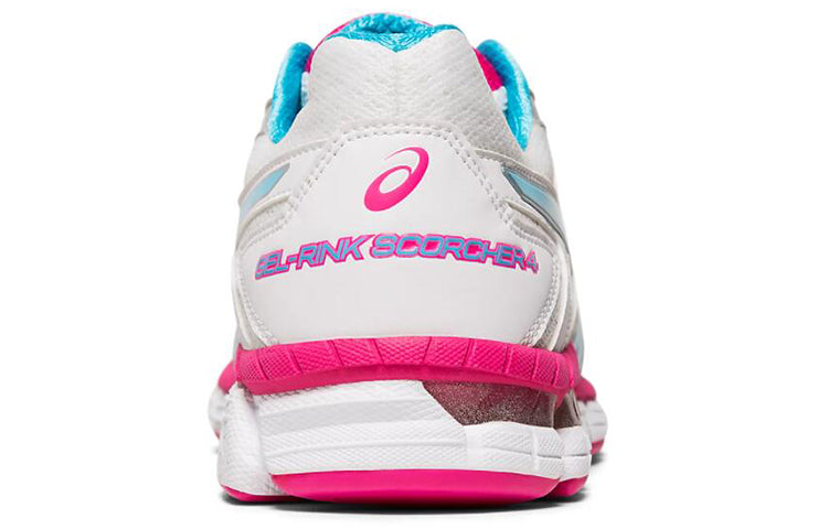 (WMNS) ASICS Gel-Rink Scorcher 4 (D) White/Blue P582N-100