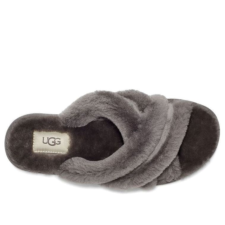 (WMNS) UGG Scuffita 'Charcoal 1123572-CHRC